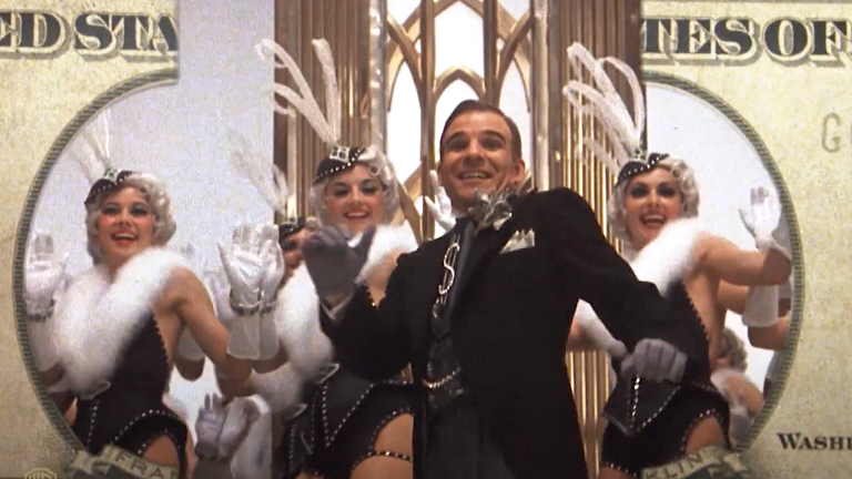 Steve Martin dancing in Pennies from Heaven